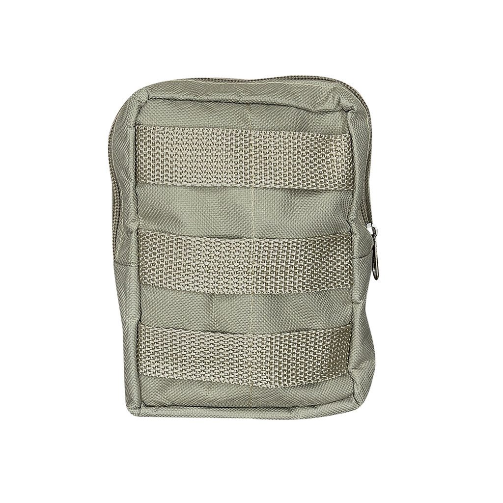 Bolso Modular Molle Tan Porta Acessórios Colete Plate Bege Segurança Profissional Escolta Vigilante