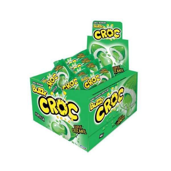 CHICLE CROC HORTELÃ C/40