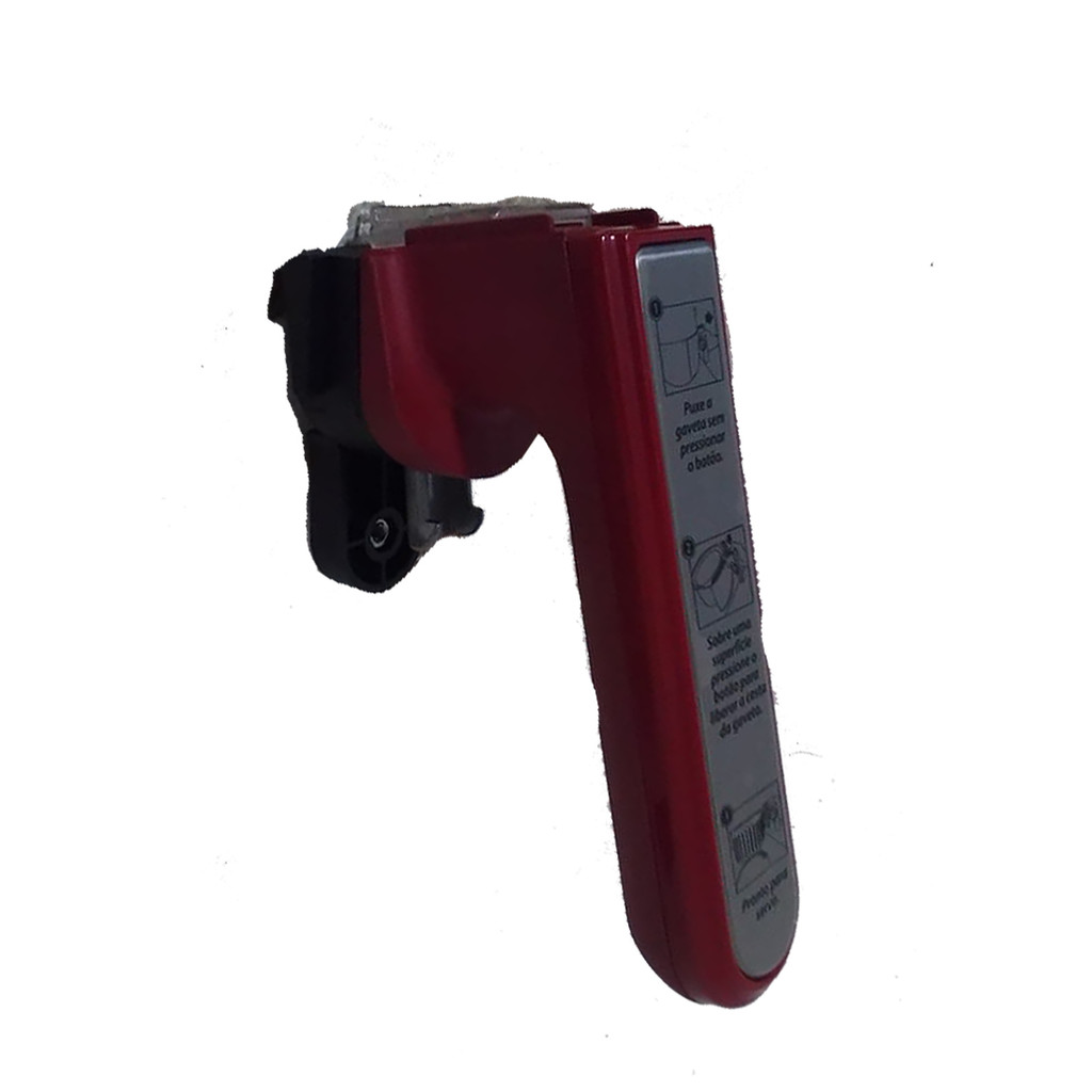 Puxador Air Fryer Mondial AF-14-4L Vermelho/Prata