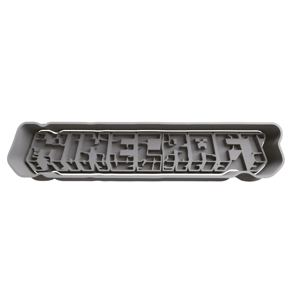 Cortador De Biscoito Minecraft Logo - Minecraft Item no.: