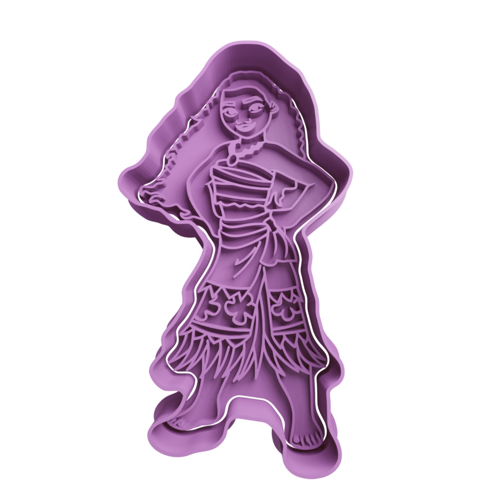 Cortador De Biscoito Moana 3 - Moana / Moana