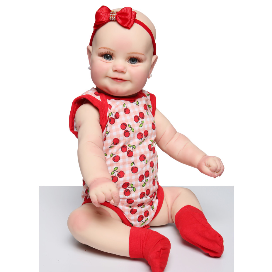 Boneca Bebê Reborn Sophia Corpo De Silicone - Mundo Kids