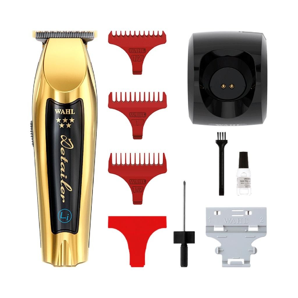 Wahl Kit Máquina de Corte Magic Clip Cordless Gold com Detailer Li Gold Ions · foto 2