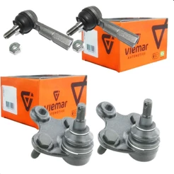 KIT PIVO+TERMINAL DE DIREÇÃO VOLKS UP GOL VOYAGE G5 G6 G7