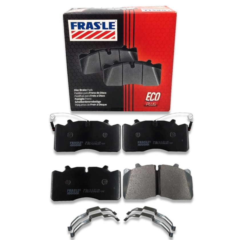 Pastilha de Freio Mercedes Benz LO 812 4.0 8V 2003/2005 - Frasle PD117A