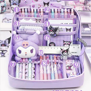 12 Camadas Estojo de Lápis de Grande Capacidade Sanrio Kuromi Boa Aparência Classificação em Oferta na Shopee