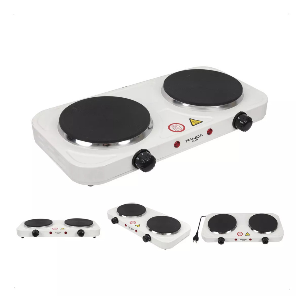 Fogareiro Fogão Elétrico 2000 Watts Cooktop Panela 110v ou 220v Disco Duas Bocas Portátil
