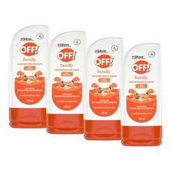 Kit 4 Repelentes Loção Off! Family 200ml cada