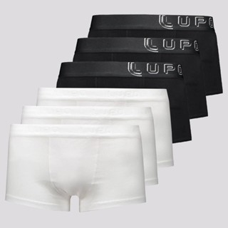 Kit de 6 Cuecas Lupo Sunga Branca e Preta em Oferta na Shopee