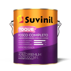 Tinta Parede Suvinil Fosco Completo Lavável 3,6l