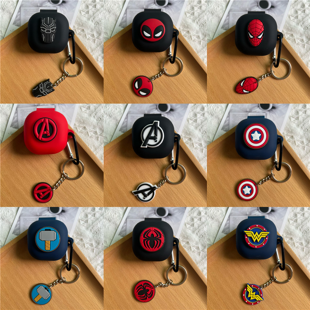 Capa Para Redmi Buds 6 De Silicone De Desenho Animado Macia Play Protetora Com Chaveiro