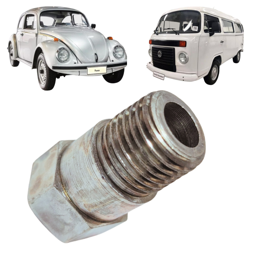1 Tucho Vela Cônico Prolongador Fusca Brasilia Variant Kombi