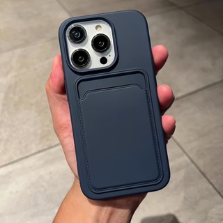 Capa De Cartão anti-Queda De TPU Líquido Para iPhone 17 16 15 11 13 12 14 Pro Max X XS Plus em Oferta na Shopee