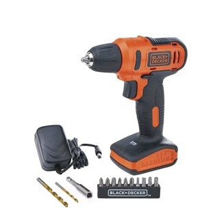 Furadeira/Parafusadeira Black & Decker LD12SPBR 3/8" 12V VVR com 13 Acessórios Bivolt em Oferta na Shopee