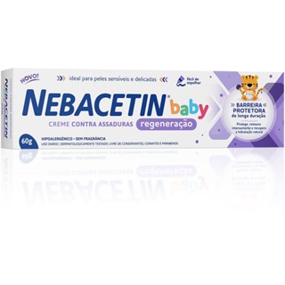 Nebacetin Baby Regeneração 60G em Oferta na Shopee