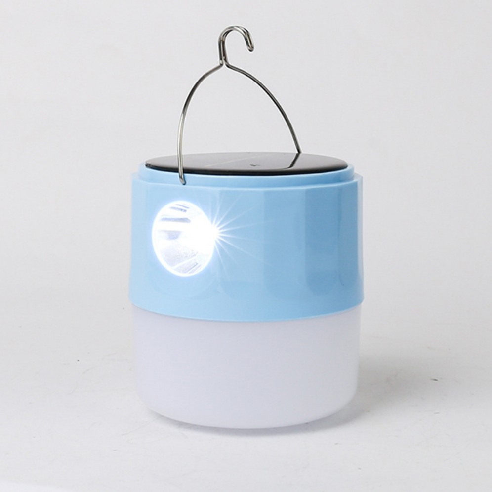 Lâmpada Lanterna Luminária Placa Solar E Gancho Portátil Recarregável Usb recarrega celular Elétrica Bivolt