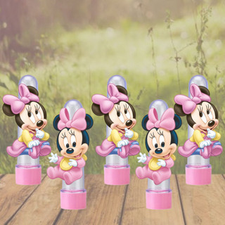 Kit com 10, 20 ou 30 Tubetes Personalizado Para aniversário Minnie Baby em Oferta na Shopee