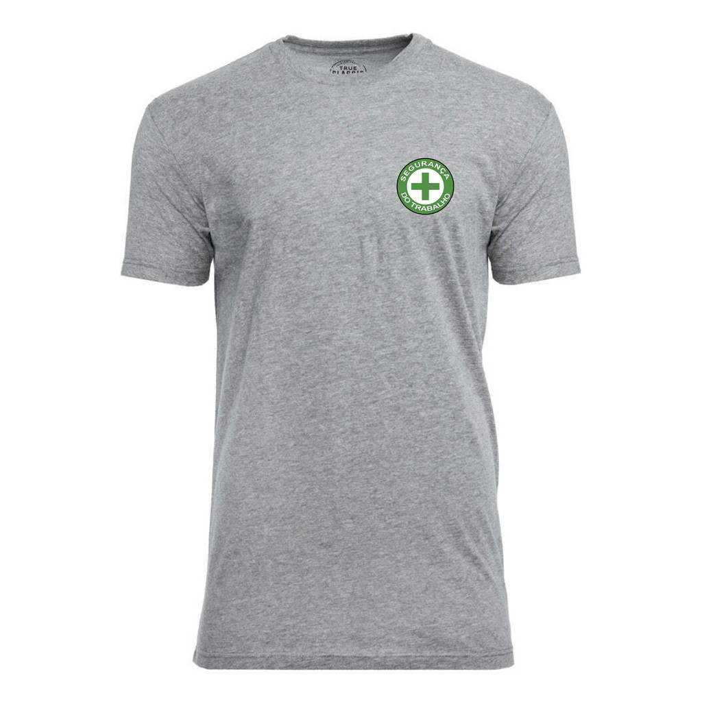 Camiseta Algodão Segurança Do Trabalho Penteado 30.1 Slim em Oferta na Shopee