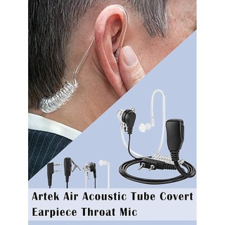 Fone  COM Ptt  de lapela para radio ht Gp78 Elite Baofeng Uv5r Luiton  de tubo Acústico transparente