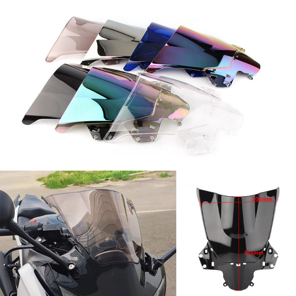 Protetor Defletor De Para-Brisa De Bolha Dupla Motocicleta , Tela De Vento Honda CBR 250 R CBR250R 250R 2010-2014 2015 M