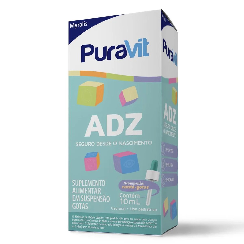 PURAVIT ADZ POLIVITAMINICO 10ML