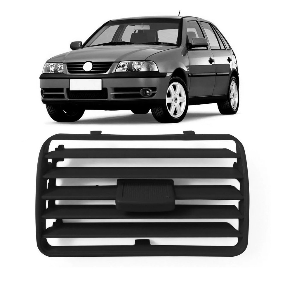 Tela Grade Difusor Ar Gol G3 Parati Saveiro Cinza Antracitea em Oferta na Shopee