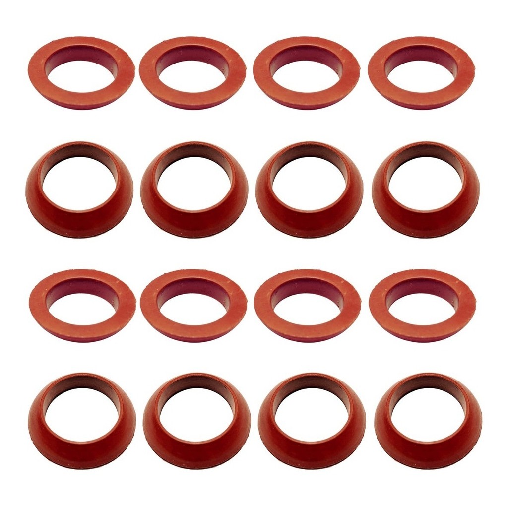 Kit C/ 16 Anel Vedação Capa Tucho Gol Ar  1300/1600 8v