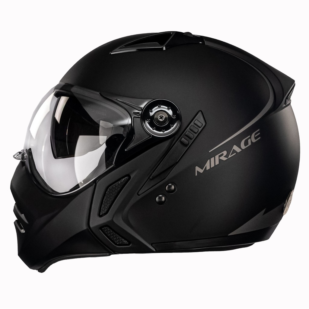 Capacete Masculino Feminino Moto Aberto Peels Mirage Classic Preto Fosco Com Óculos Custom