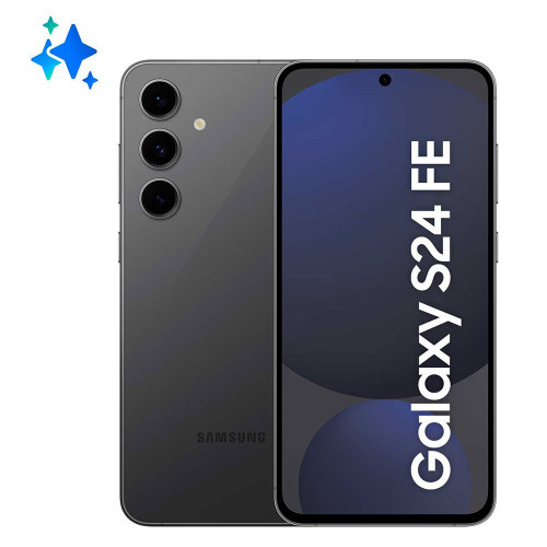 Smartphone Samsung Galaxy S24 FE 256GB 8GB RAM 5G Grafite Tela 6,7 Polegadas Bateria 4700 mAh