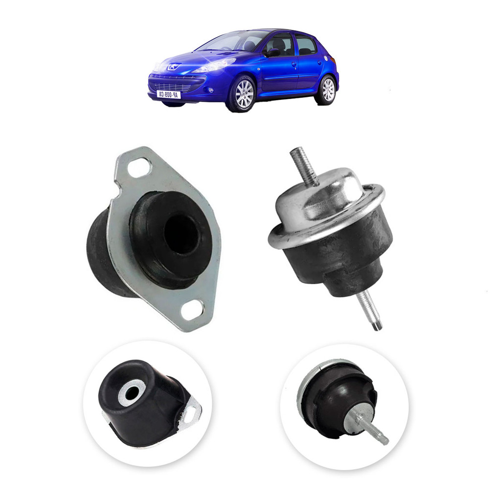 Kit Coxim Motor Direito Hidraulico Esquerdo Peugeot 206 306 Citroën Picasso Xsara