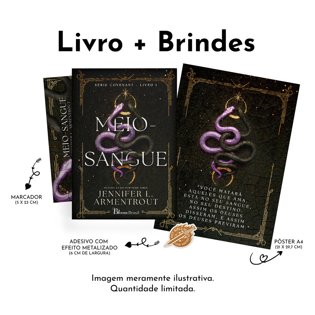 Meio-sangue (Com brindes) em Oferta na Shopee