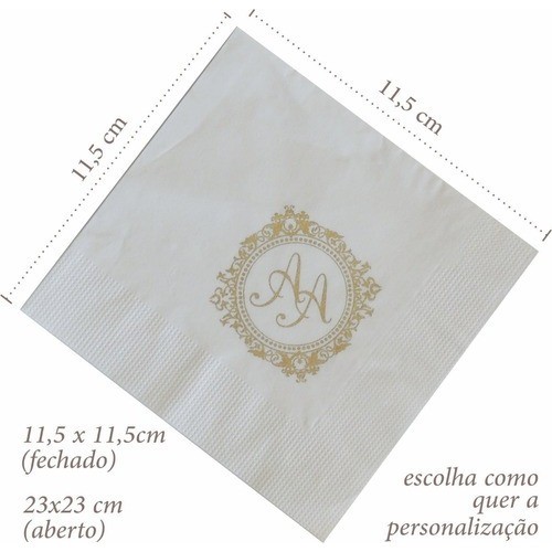 Guardanapos Drinks On Me Personalizados 23x23cm Festas, aniversário, casamentos — imagem 2 de 2