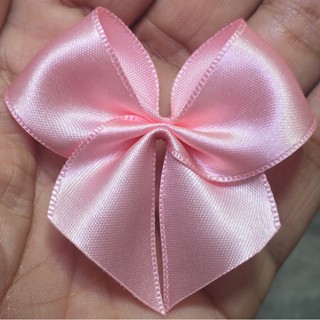 Laço Lacinho De Cetim Nº 5 Artesanal para Lembrancinhas COR ROSA BEBÊ em Oferta na Shopee