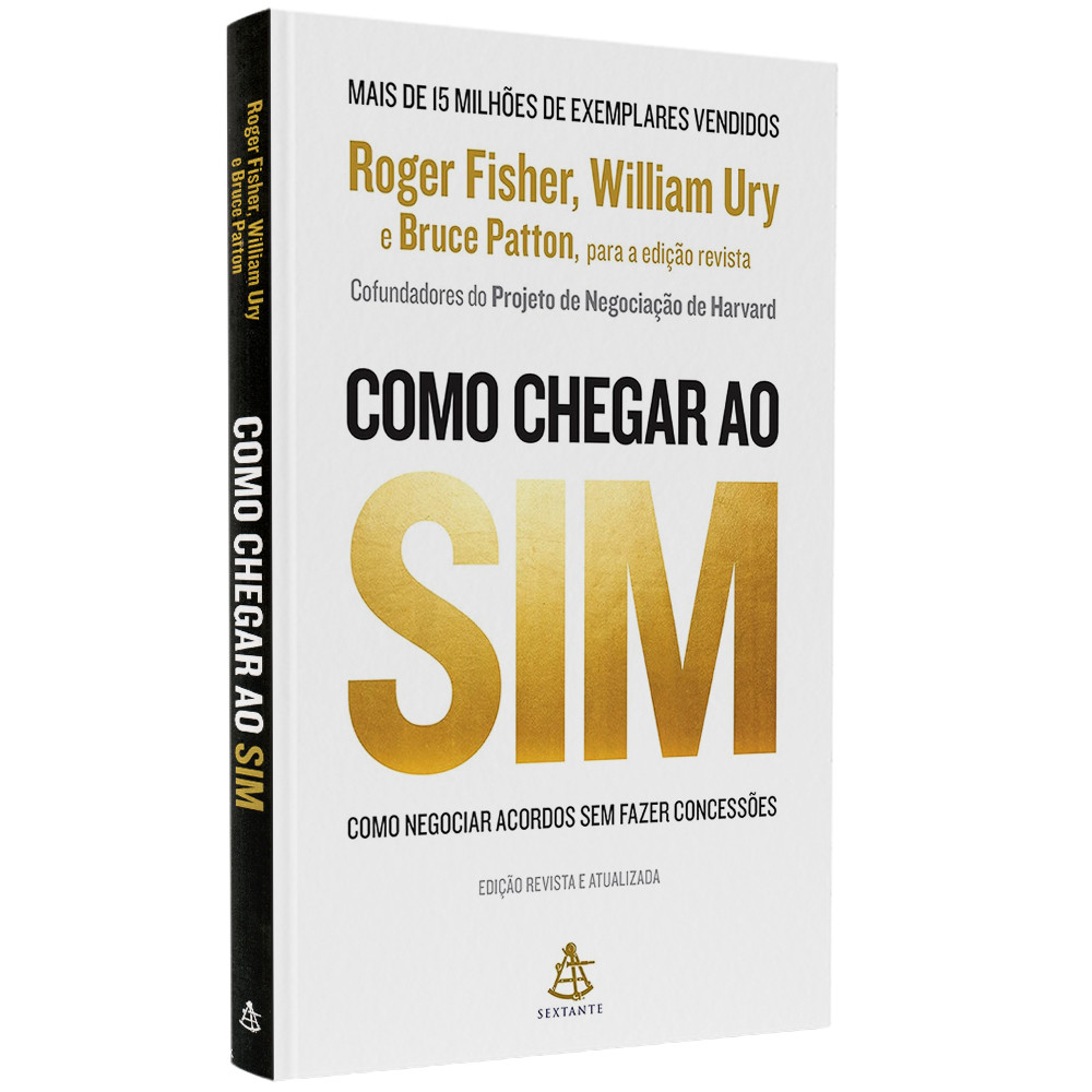 Livro Como Chegar ao Sim | William Ury | Roger Fisher |Bruce