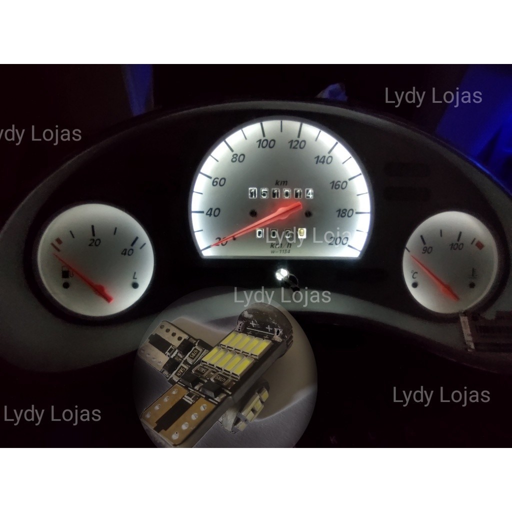 Led Painel Corsa Wind Super Branco Canbus Qualidade De Iluminação