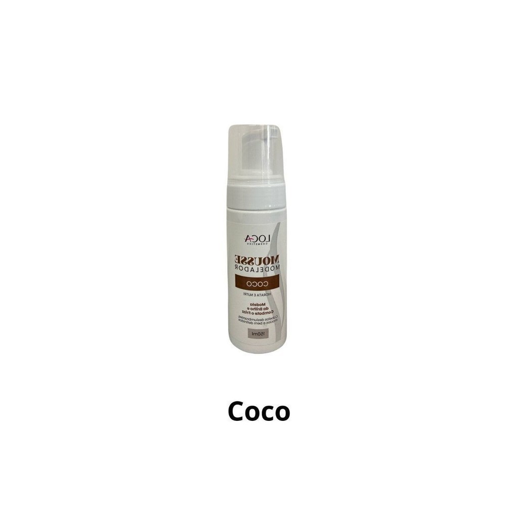 Mousse Modeladora Loca – Definição e Controle para Cabelos Incríveis