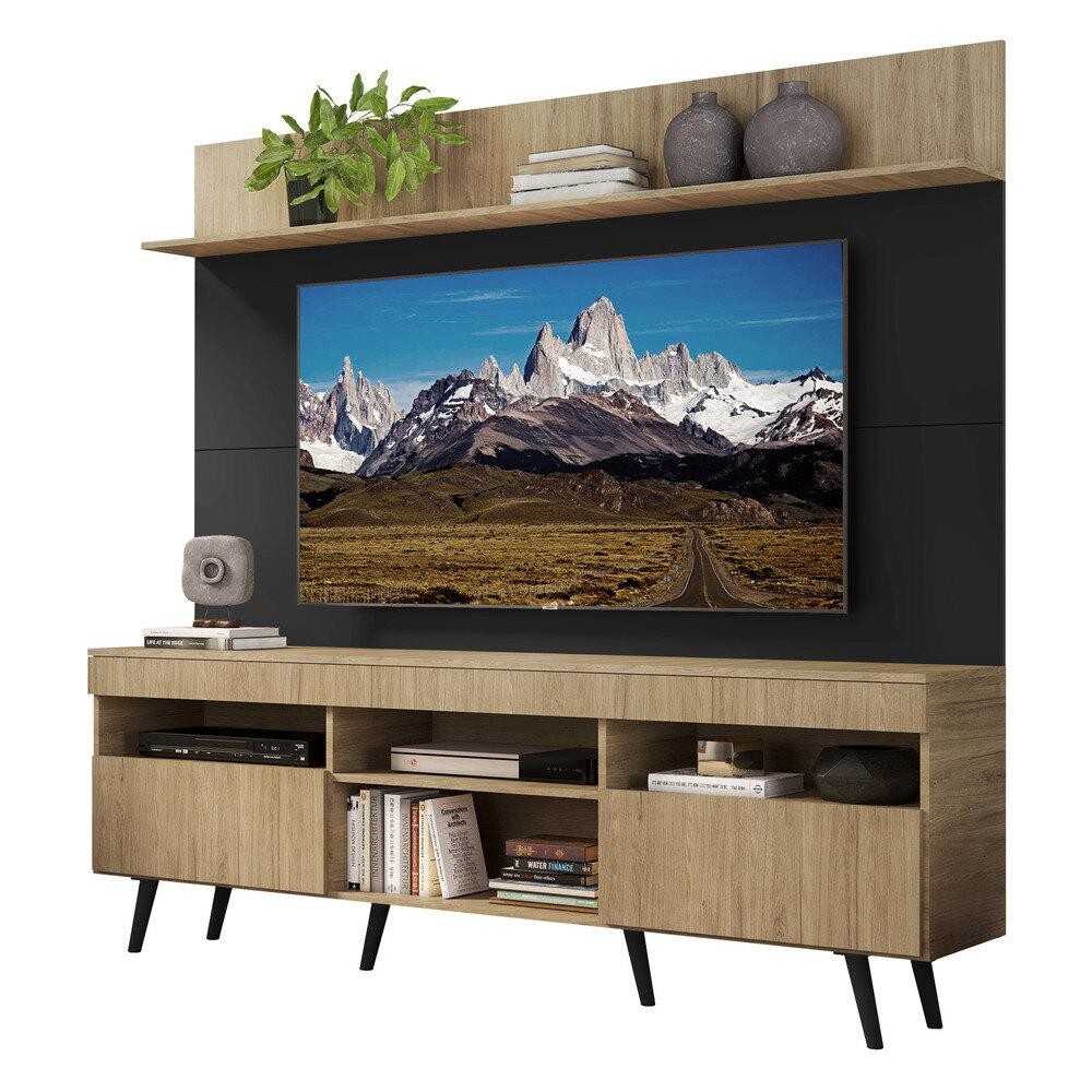 Rack Retrô com Painel TV 65" Madri Multimóveis V3371 - Home & Living