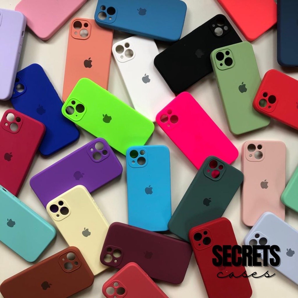 Case Capinha Para iPhone 13 Câmera Fechada Silicone Aveludada Protetora em Oferta na Shopee