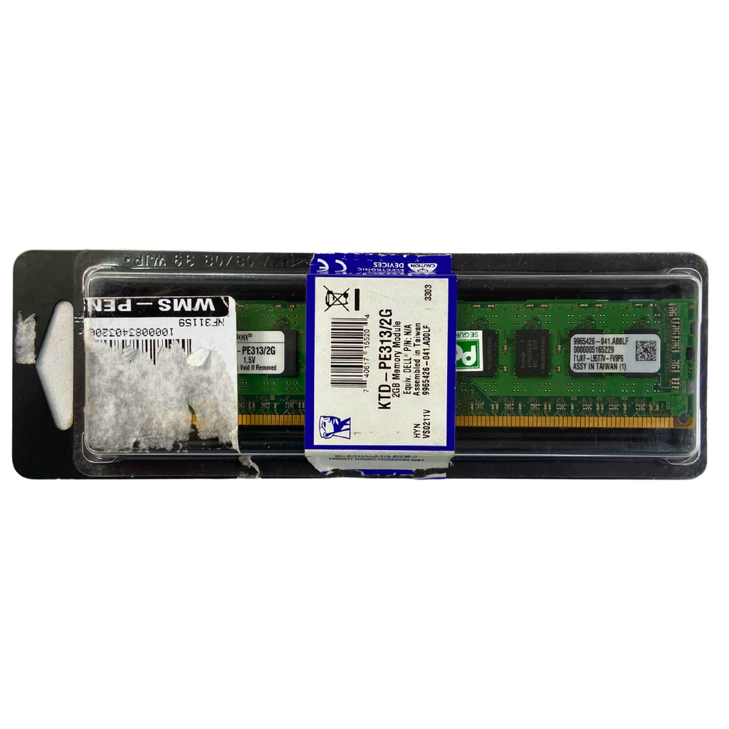 Memória Kingston 2GB DDR3 1333MHz Servidores KTD-PE313E/2G