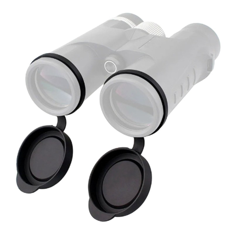 Hi * Tampas De Lente Objetiva Monocular Binocular De Silicone 52mm-55mm 61-63mm Para Instrumento Óptico Protetores Contr
