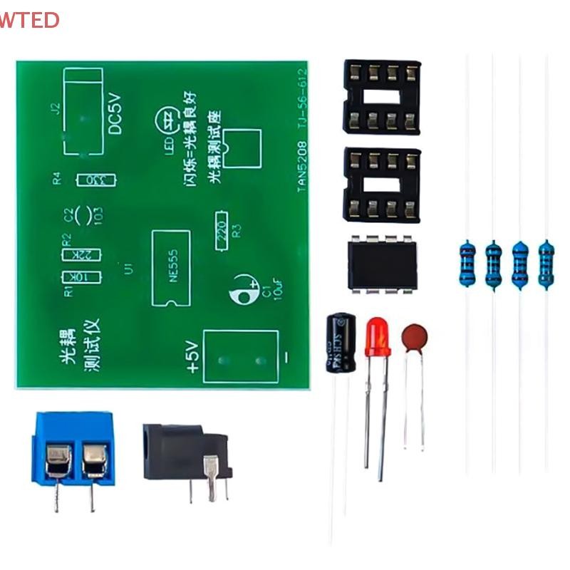 (WTED) Kit De Testador De Optoacoplador Placa Prática Soldagem Peças Sobressalentes De Produtos Eletrônicos DIY em Oferta na Shopee