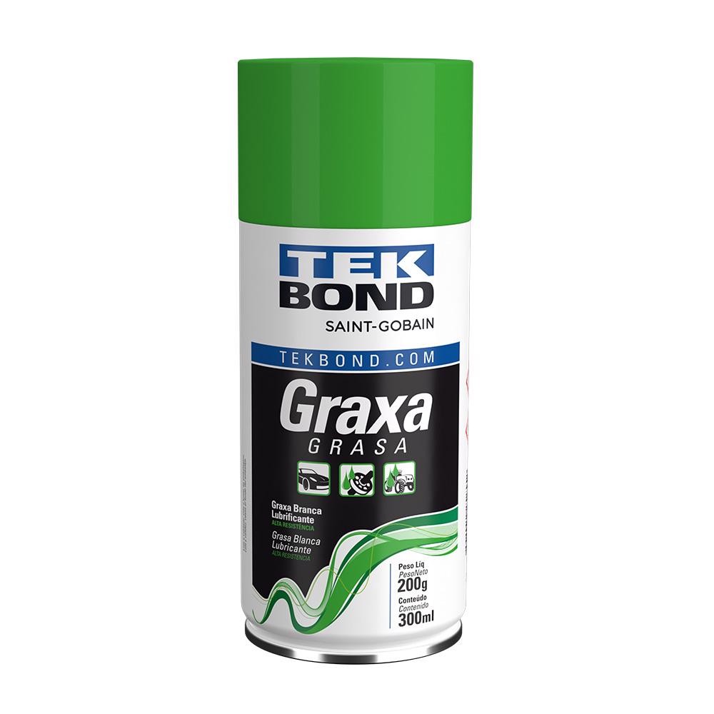 SPRAY GRAXA BRANCA 300ML TEKBOND em Oferta na Shopee
