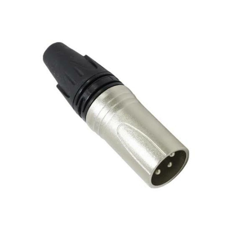 Conector Plug Xlr Macho Profissional
