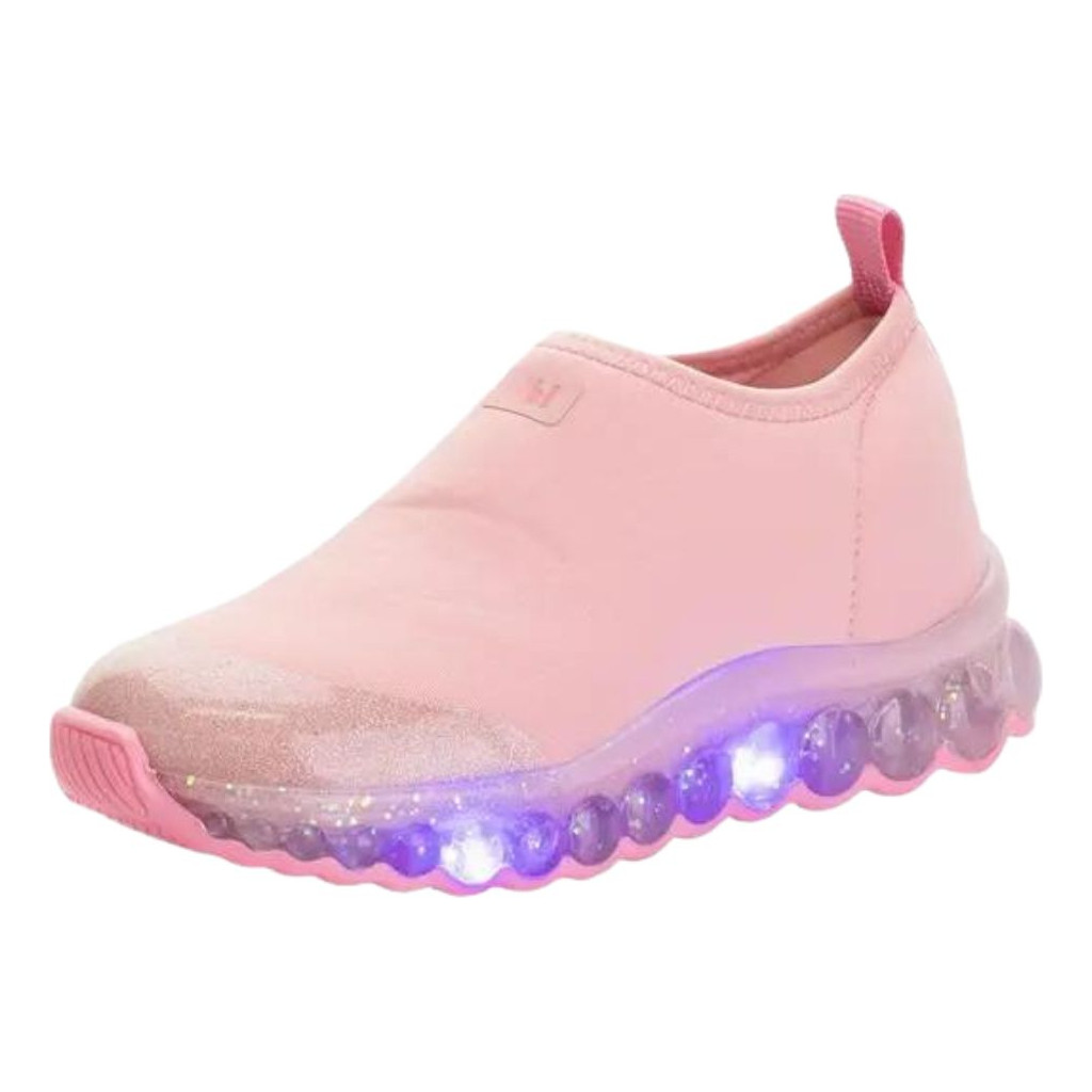 Tênis Infantil Feminino Roller Celebration Led Bibi