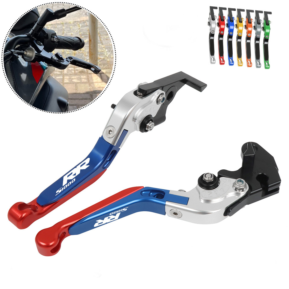 Acessórios Da Motocicleta CNC Ajustável Dobrável Extensível Lidar Com Alavancas De Freio Embreagem Para BMW S1000RR S100