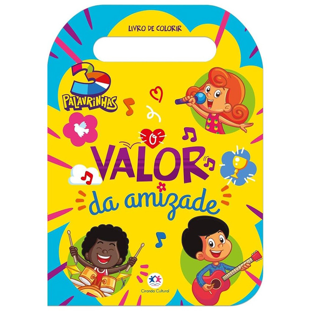 Livro Infantil - 3 Palavrinhas - O valor da amizade