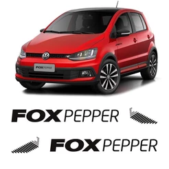 Kit Faixa Lateral Fox Pepper 2015 Adesivo Modelo Original