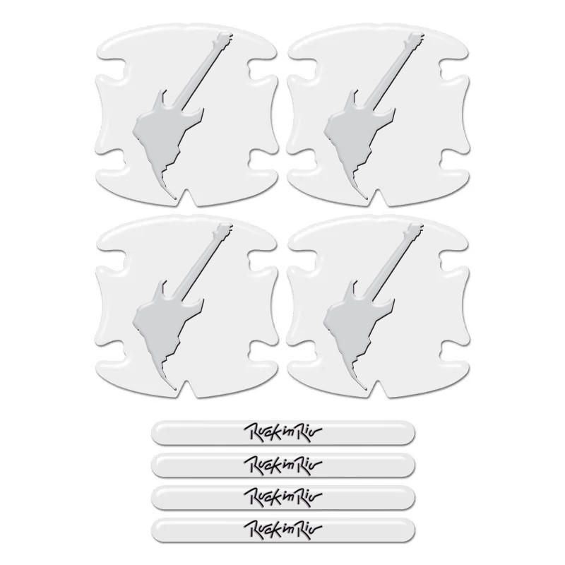 Adesivos Protetor Maçaneta Gol Fox Rock In Rio Resinado em Oferta na Shopee