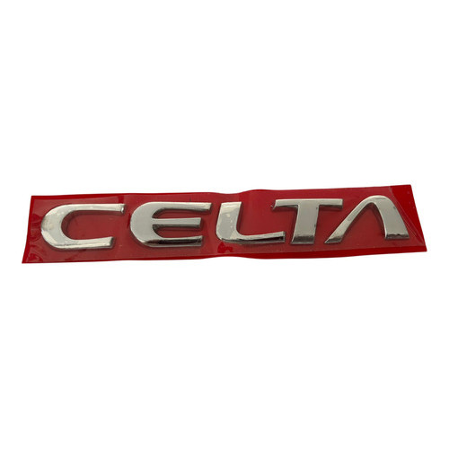 Emblema Letreiro Escrito Cromado Celta 2001 A 2006 0249934