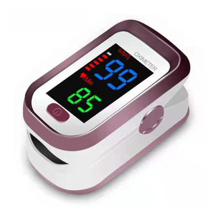 Oxímetro de Pulso Digital Monitor de Saturação de Oxigênio Tela LED Colorida